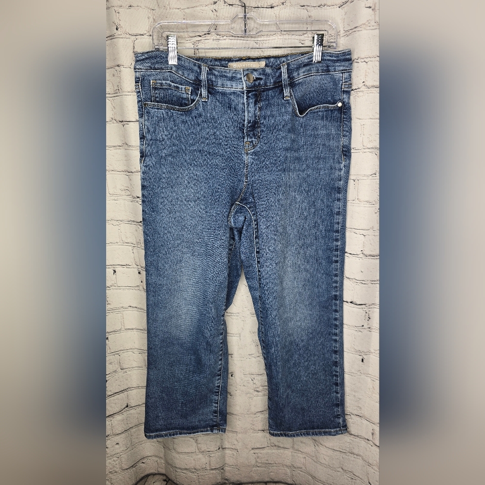 Athleta Sculptek Cropped Jeans Size‎ 14P